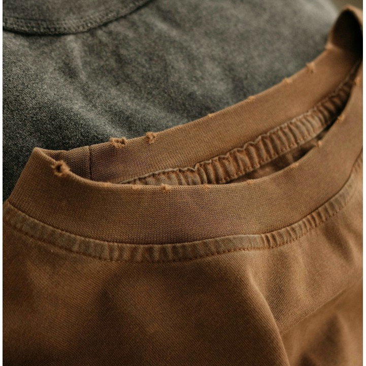 Áo phông unisex wash 2 mặt Solution Candles Studio | BigBuy360 - bigbuy360.vn