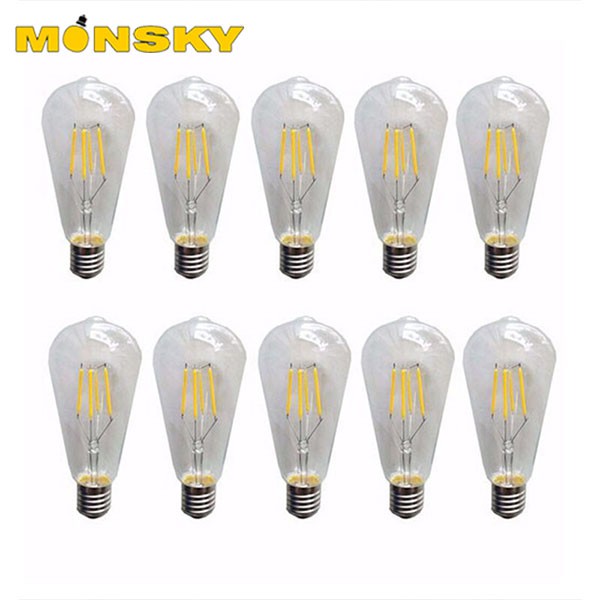 Combo 10 bóng led MONSKY Edison ST64