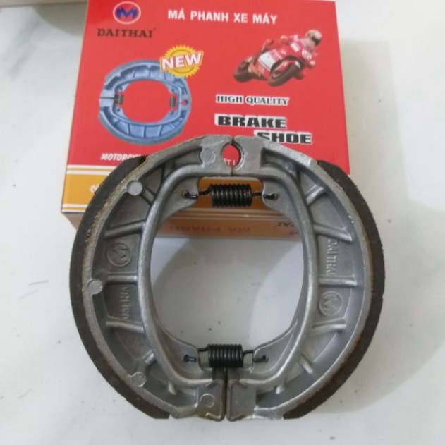 Má phanh thắng DaiThai lắp cho các dòng xe honda dream wave - má thắng hàng chuẩn zin 100% - không bị bó , kêu rít
