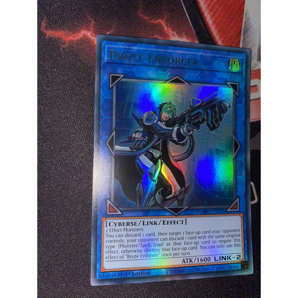 Brute Enforcer - GFP2-EN026 - Ultra Rare 1st Edition
