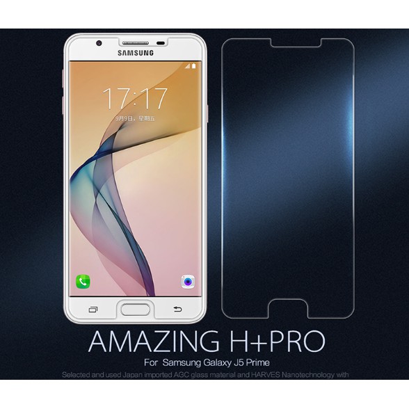 Dán kính cường lực Galaxy J5 Prime chính hãng Nillkin H+ Pro