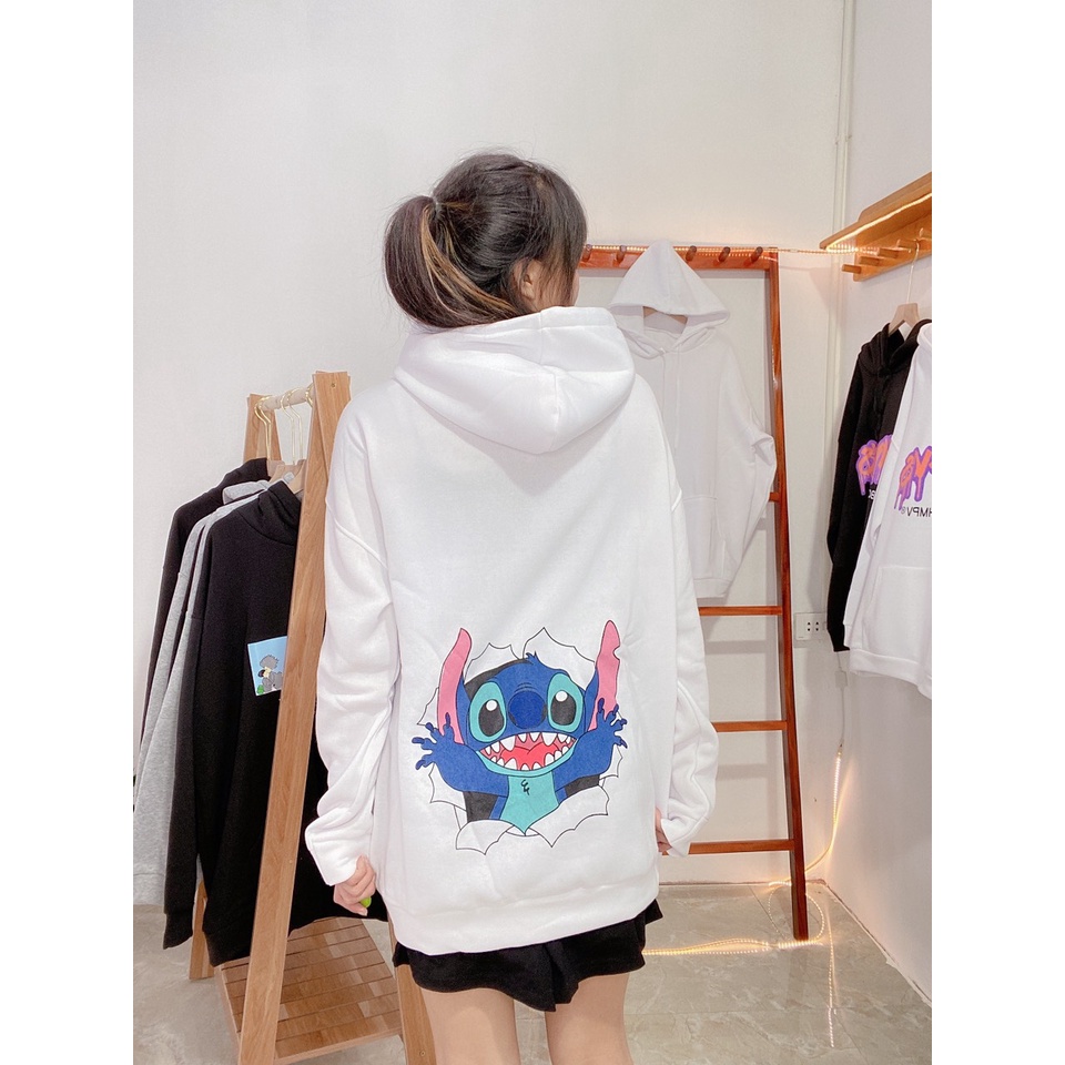 Áo Nỉ Bông Thời Trang UNISEX Hoạ Tiết Hoạt Hình / HOODIE FREESIZE 💜MiQa 💜 | BigBuy360 - bigbuy360.vn