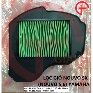 YAMAHA OD - LỌC GIÓ NOUVO SX (NOUVO 5,6) YAMAHA