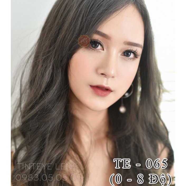 Kính Áp Tròng Tint Eye Lens Xám Ánh Đen TE - 065