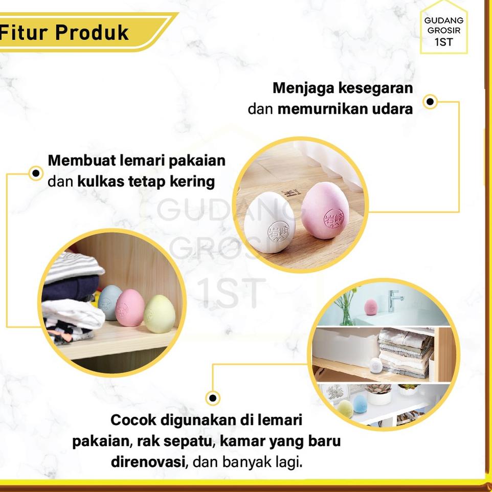 Sản phẩm 9.9 sản phẩm HOT Túi khử mùi hình quả trứng thân thiện với môi trường