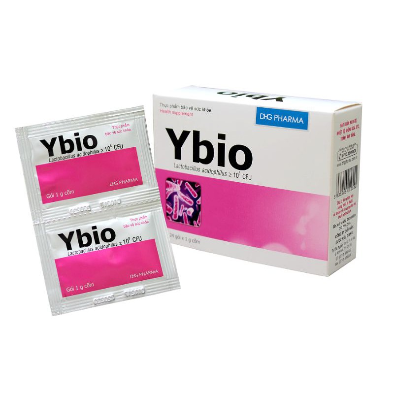 Men Vi Sinh YBIO DHG ⚡ CAM KẾT CHẤT LƯỢNG ⚡ Giúp cân bằng vi sinh đường ruột, giảm tiêu chảy, táo bón