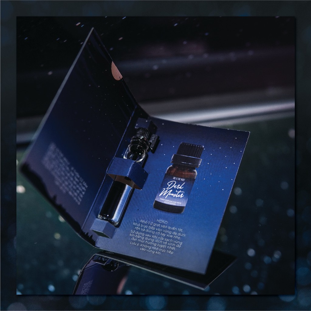 Nước hoa vùng kín nam Dark Monster chai 2ml nhỏ gọn tiện dụng - LOLI & THE WOLF | BigBuy360 - bigbuy360.vn