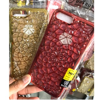 Ốp lưng iPhone 7 Plus/8 Plus dẻo đính đá 3d cao cấp