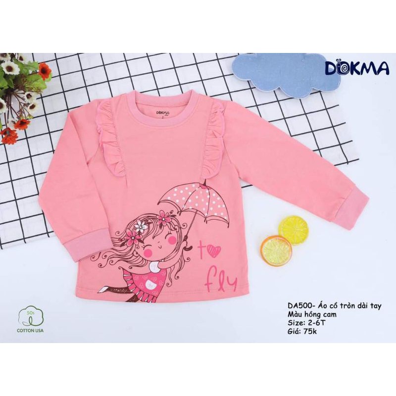 Áo dài mỏng Dokma bé trai, bé gái