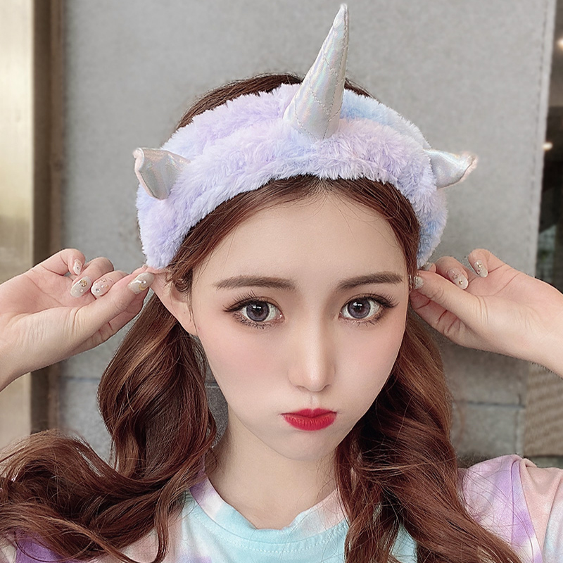 Băng Đô Hình Sừng Kỳ Lân Dễ Thương Cho Nữ