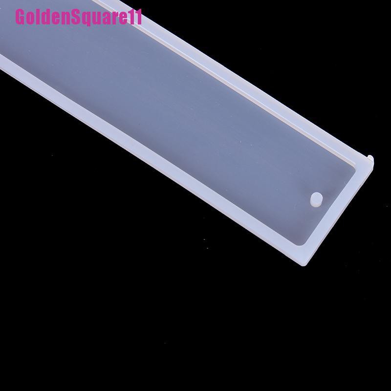 Khuôn Silicone Hình Chữ Nhật Làm Thẻ Đánh Dấu Trang Sức DIY