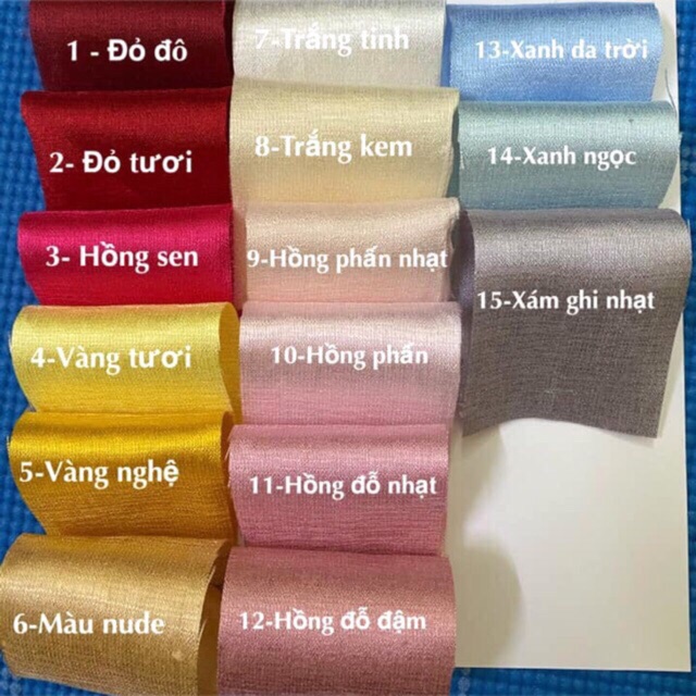 #V40🌈 VẢI TAFTA CAO CẤP MAY ĐỒ CHO DOLL, OBITSU, DIY, HANDMADE, QUILTING, SCRUNCHIES, HANDBOK