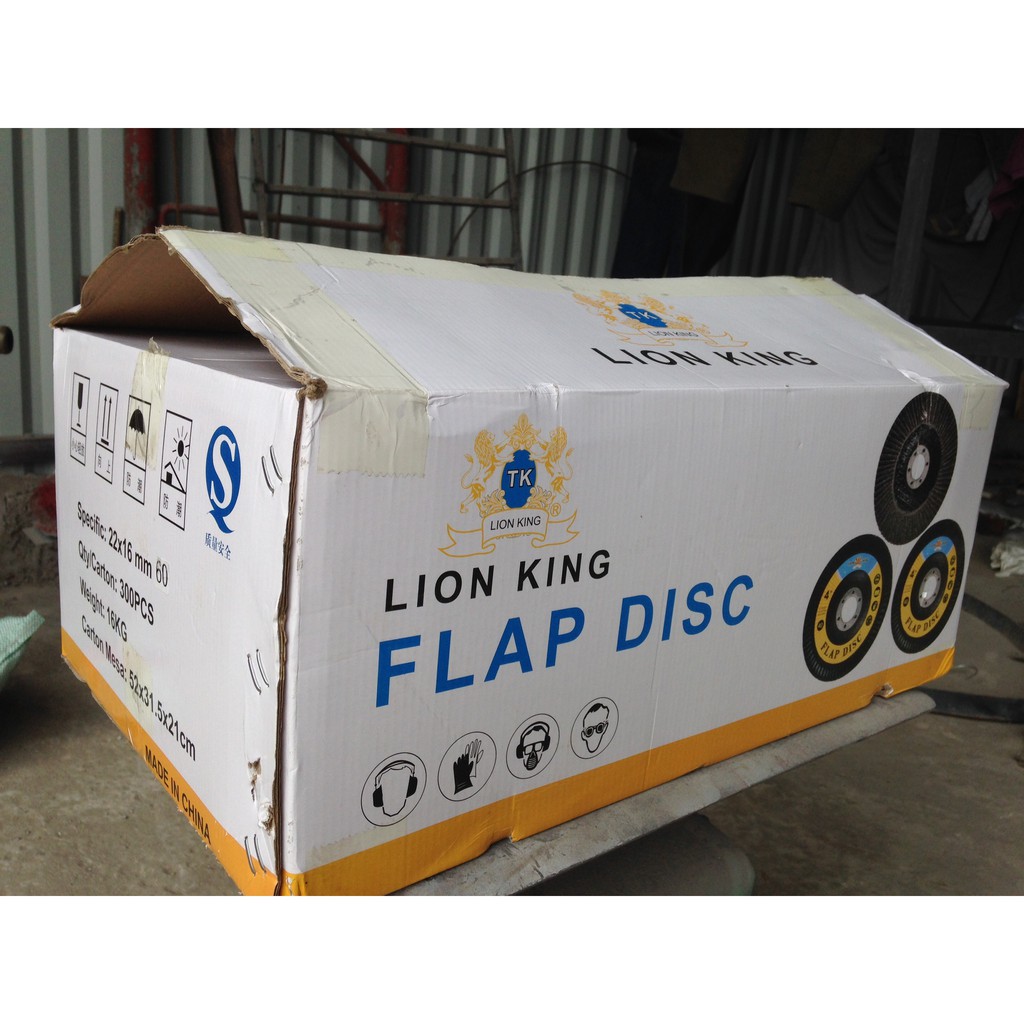 10 viên nhám xếp LION KING A40, A60, A80, A100, A120, A240, A320