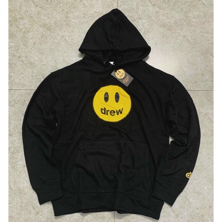 Áo hoodie mặt cười đen