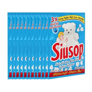 Nước xả vải siusop hương hoa lài dây 16ml x 10 gói,