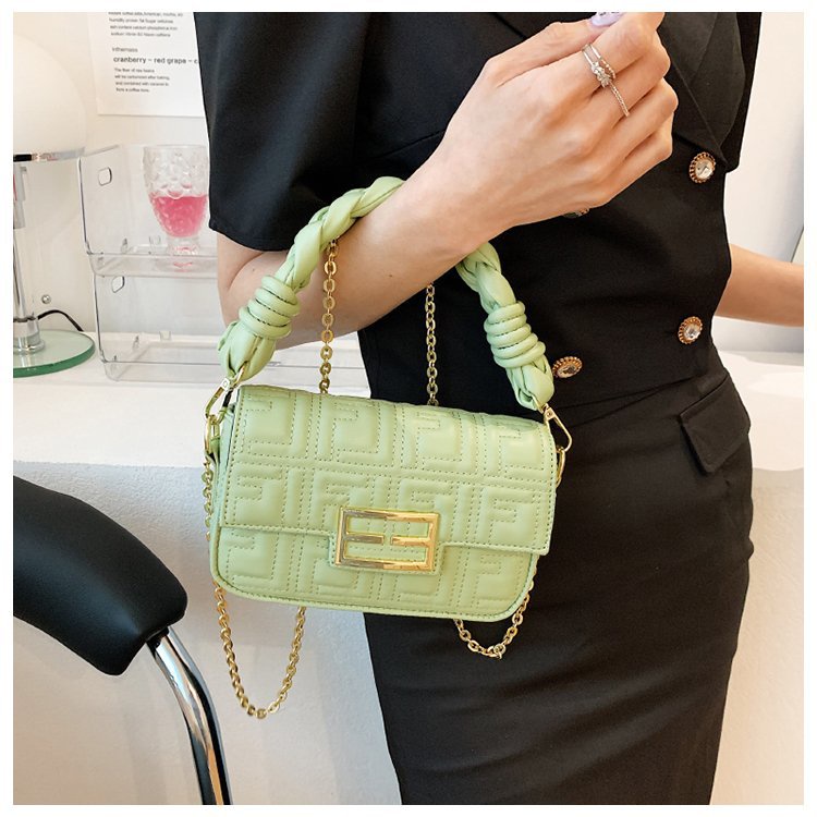 Túi Đeo Vai Hình Vuông Cỡ Nhỏ Thêu Họa Tiết Độc Đáo Thời Trang Cho Nữ