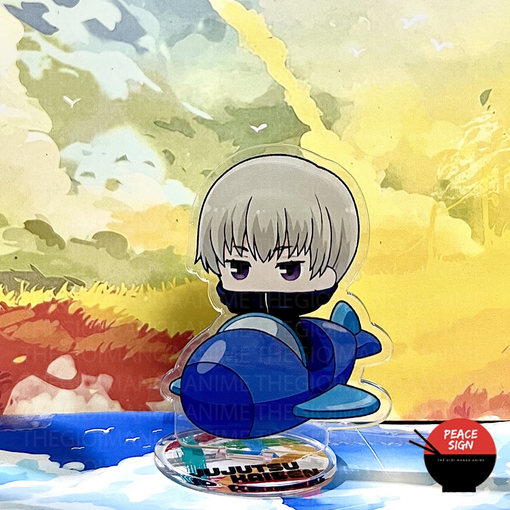 Standee mini JUJUTSU KAISEN ver VUI CHƠI Chú Thuật Hồi Chiến Tượng Mô hình Acrylic Anime mica trưng bày