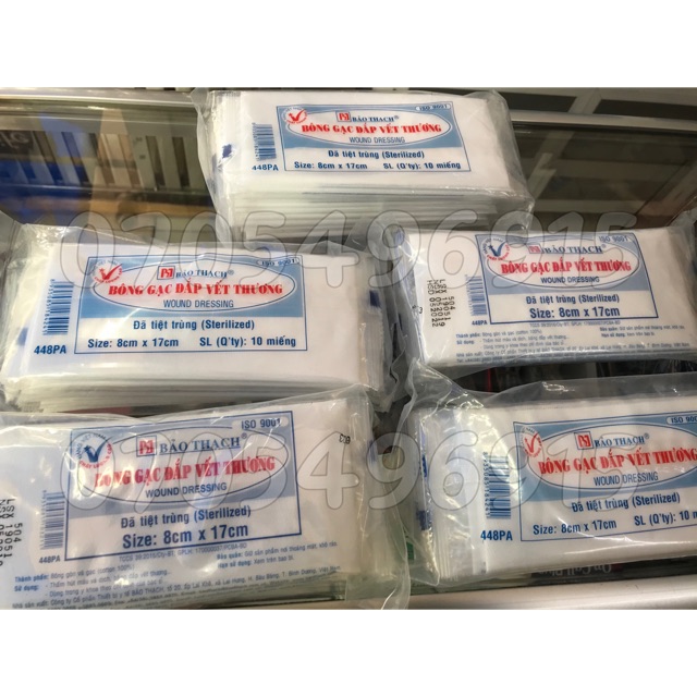 Bông Gạc Đắp Vết Thương BẢO THẠCH