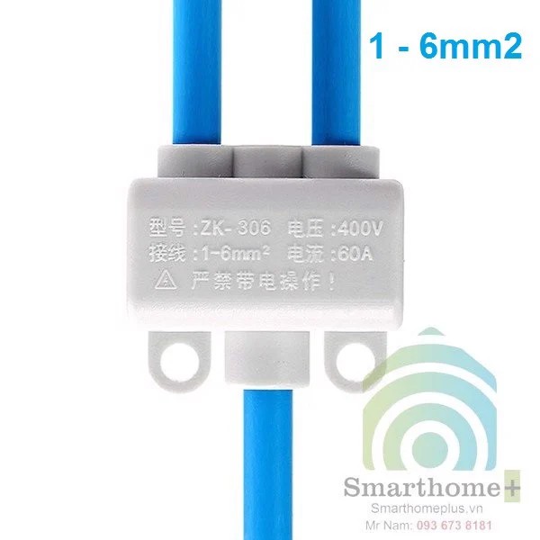 Bộ 10 Cầu Nối Chia Dây Điện 1 - 6mm2 60A ZK