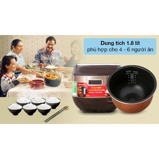 Nồi cơm cao tần Sharp 1.8 lít KS-IH191V-GL
