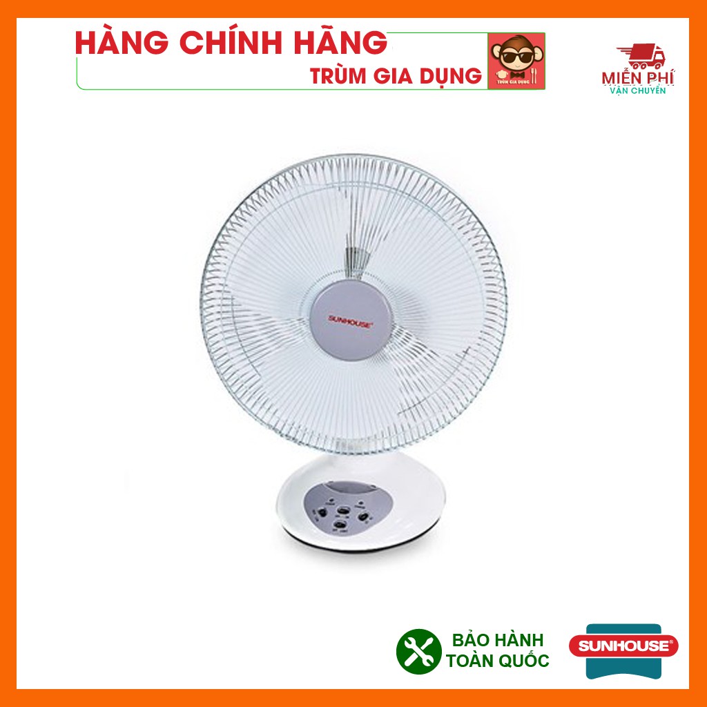 Quạt tích điện, quạt tích điện mini Sunhouse SH722, pin sạc chất lượng cao, động cơ bằng đồng, gió mạnh, máy bền.