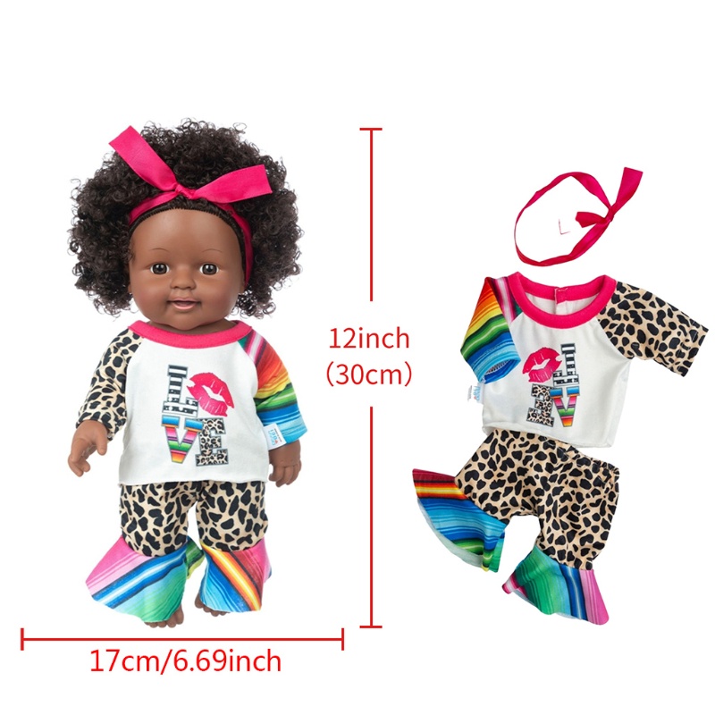Búp Bê Đồ Chơi 12 Inch Sống Động Như Thật Dùng Trang Trí Phòng Trẻ Em