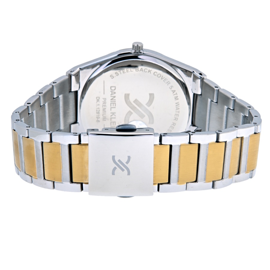 Đồng hồ nam chính hãng Daniel Klein DK.1.12819 chống nước, mặt số hiệu ứng Sunray, có lịch ngày, dây thép không gỉ | BigBuy360 - bigbuy360.vn