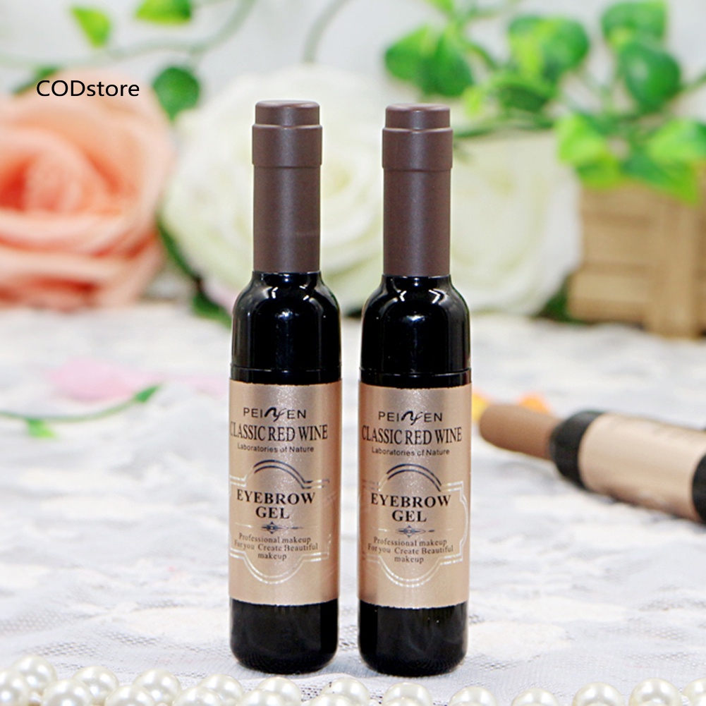 [Hàng mới về] Gel nhuộm lông mày dạng lột lâu trôi chất lượng cao kiểu dáng chai rượu độc đáo | BigBuy360 - bigbuy360.vn