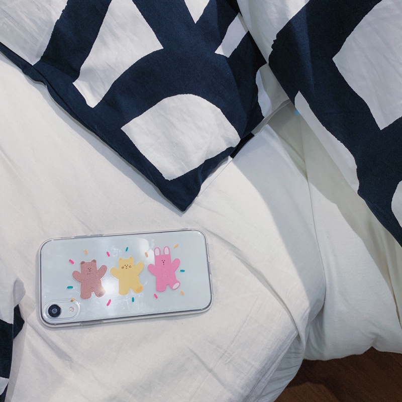 Ốp điện thoại hình gấu đáng yêu 214 cho IPHONE 5/5S/6/6PLUS/6S/6S PLUS/6/7/7PLUS/8/8PLUS/X/XS/XS MAX/11/11 PRO/PROMAX | BigBuy360 - bigbuy360.vn