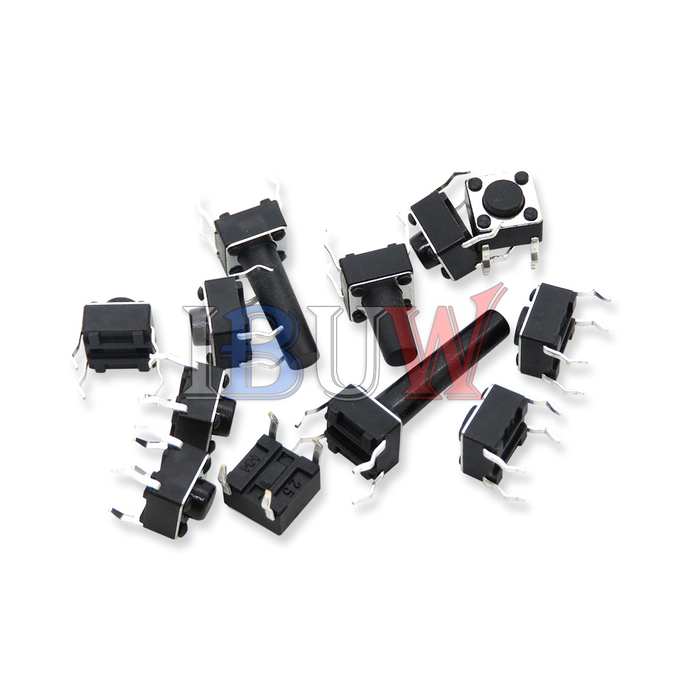 Set 20 Công Tắc Nguồn Các loại 6x6xchiều cao_ theo phân loại tự chọn_ 4pin_ Chất Lượng Cao