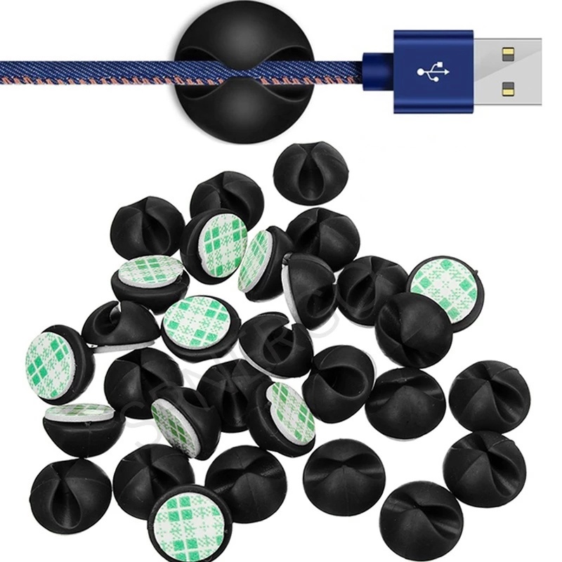 1 kẹp sắp xếp dây cáp gọn gàng tiện dụng