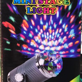 Đèn quay nhiều màu mini có hiệu ứng