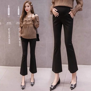 Quần bầu ống Loe chất umi co giãn công sở