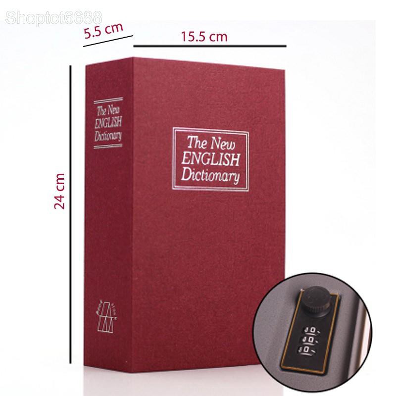 KÉT SẮT GIẤU ĐỒ OSBCM HÌNH QUYỂN SÁCH ĐỘC ĐÁO CÓ KHÓA SỐ (Kho hàng Hà nội) | BigBuy360 - bigbuy360.vn