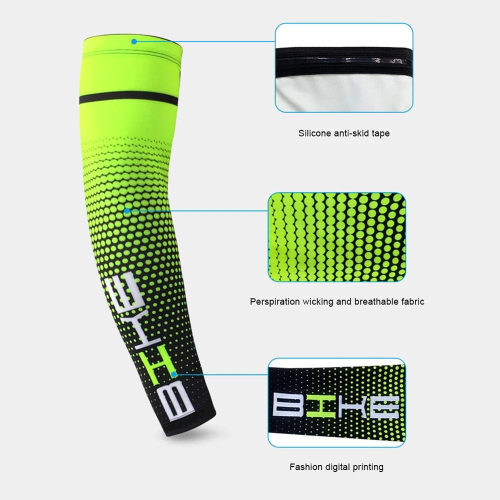 Găng Cánh Tay Bằng Polyester Chống Tia UV Khi Đi Xe Đạp Dành Cho Nam Và Nữ