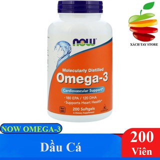 Viên Dầu Cá Now Omega 3 200 Viên