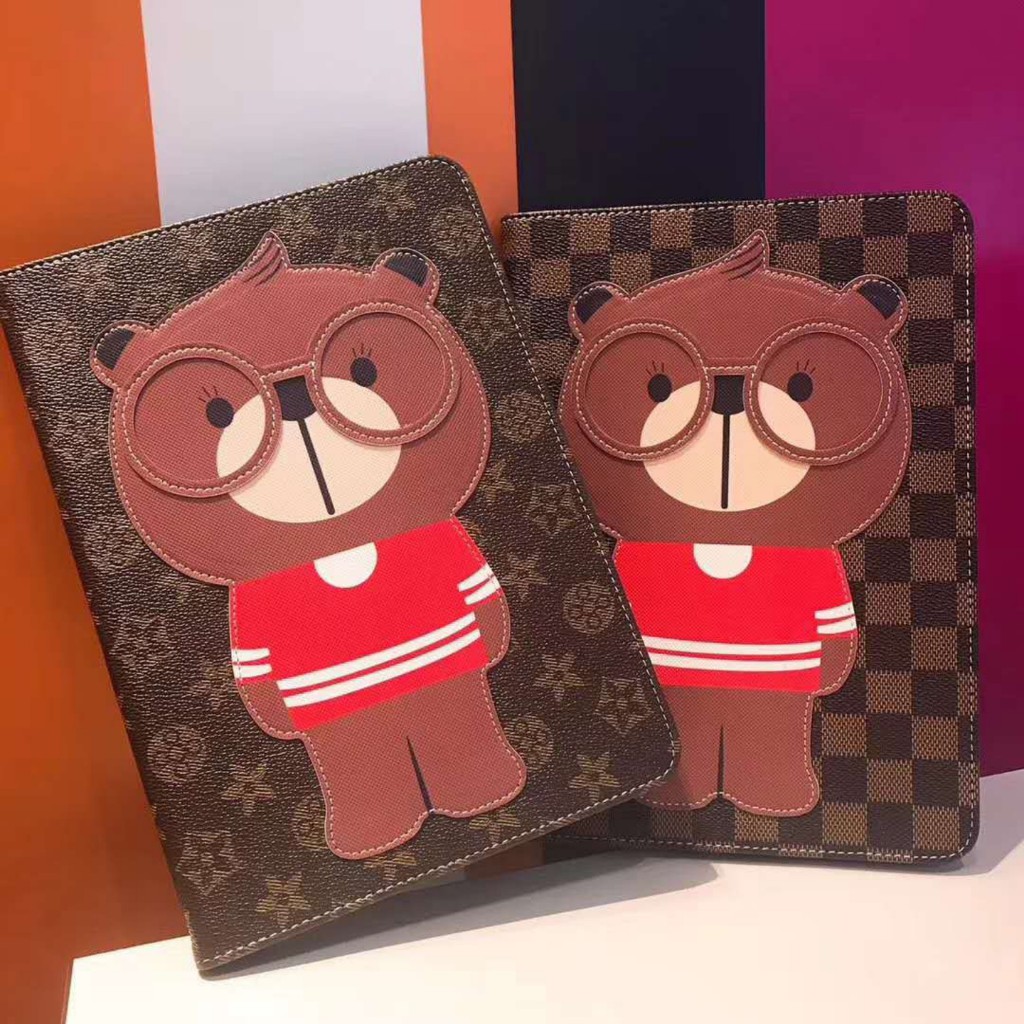 Bao da ipad silicon thêu hình Gấu cực chất ốp ipad gen 8/7/Pro 11 2020/9.7/10.5/Air3/Air 1/Air 2...MART CASE | BigBuy360 - bigbuy360.vn