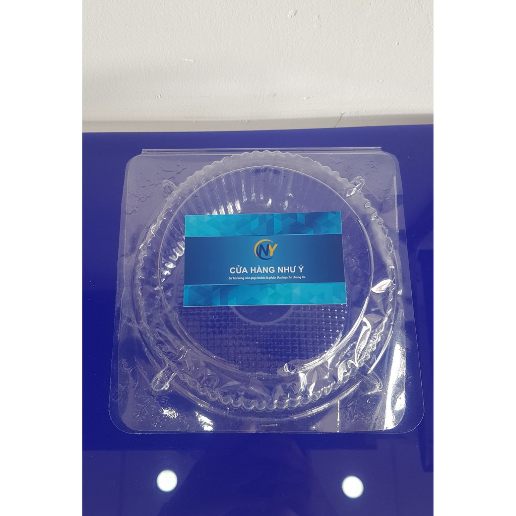 Set cái 50 Hộp nhựa đựng bánh bông lan tròn nhỏ (TP26)