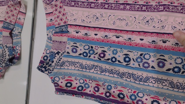 Váy cotton ghi le hàng xk VCTS0121001 | BigBuy360 - bigbuy360.vn