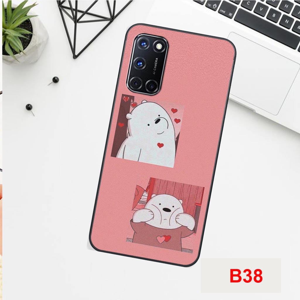 ỐP LƯNG OPPO A52/A92 MẪU GẤU NHIỀU MÀU CỰC XINH XẮN