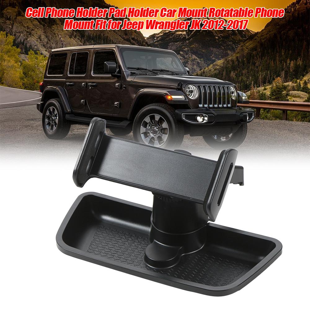 Giá Đỡ Điện Thoại Xoay Được Cho Jeep Wrangler Jk 2012-2017