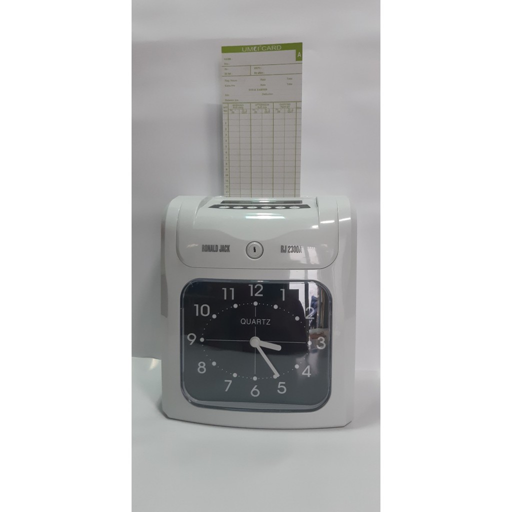 máy bấm giờ công thẻ giấy RJ 2300A
