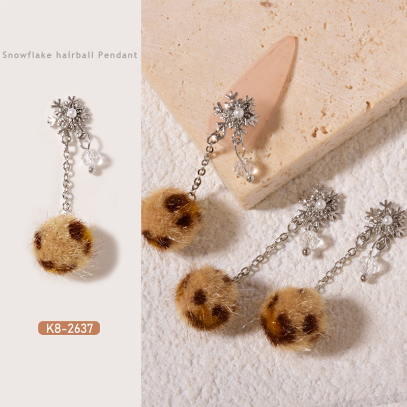 Youyo Phụ Kiện Trang Trí Móng Tay Nghệ Thuật Đính Bóng Lông Tua Rua Có Thể Tháo Rời Và Quả Bông Pom Pom S