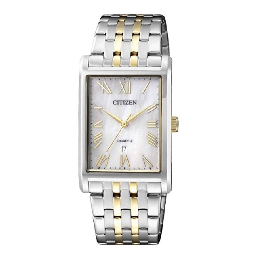 Đồng Hồ Nam Citizen Dây Thép Không Gỉ BH3004-59D - Mặt Xà Cừ