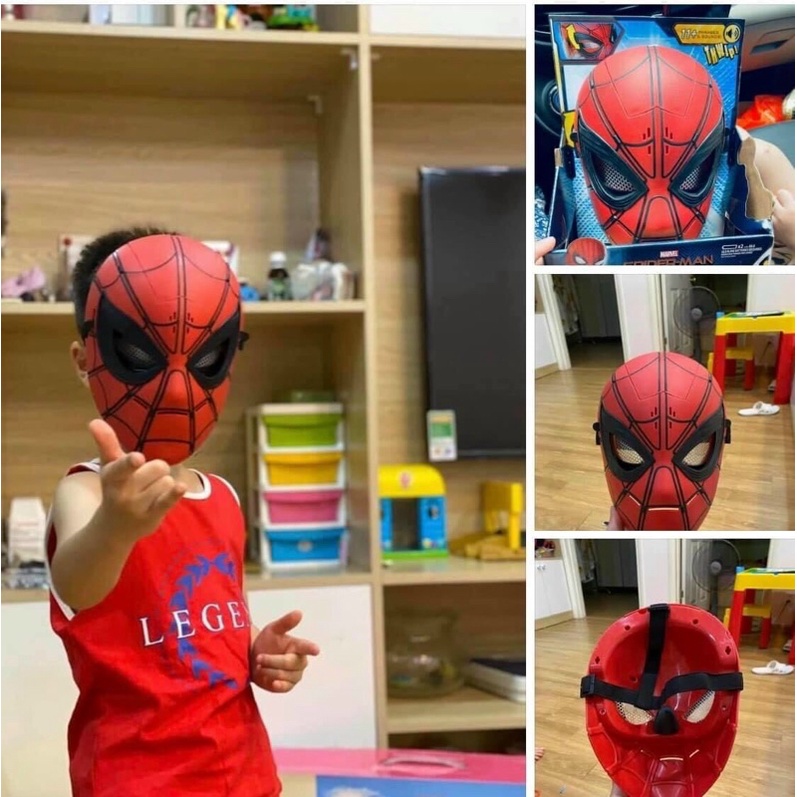 Combo Mặt Nạ + Cung Spider-man ( Chính Hãng )