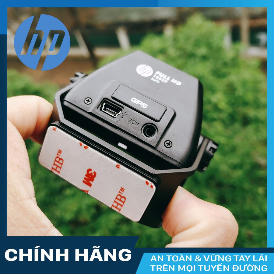 Camera hành trình HP F660x Wifi GPS + thẻ nhớ 32GB Class 10 - hàng chính hãng