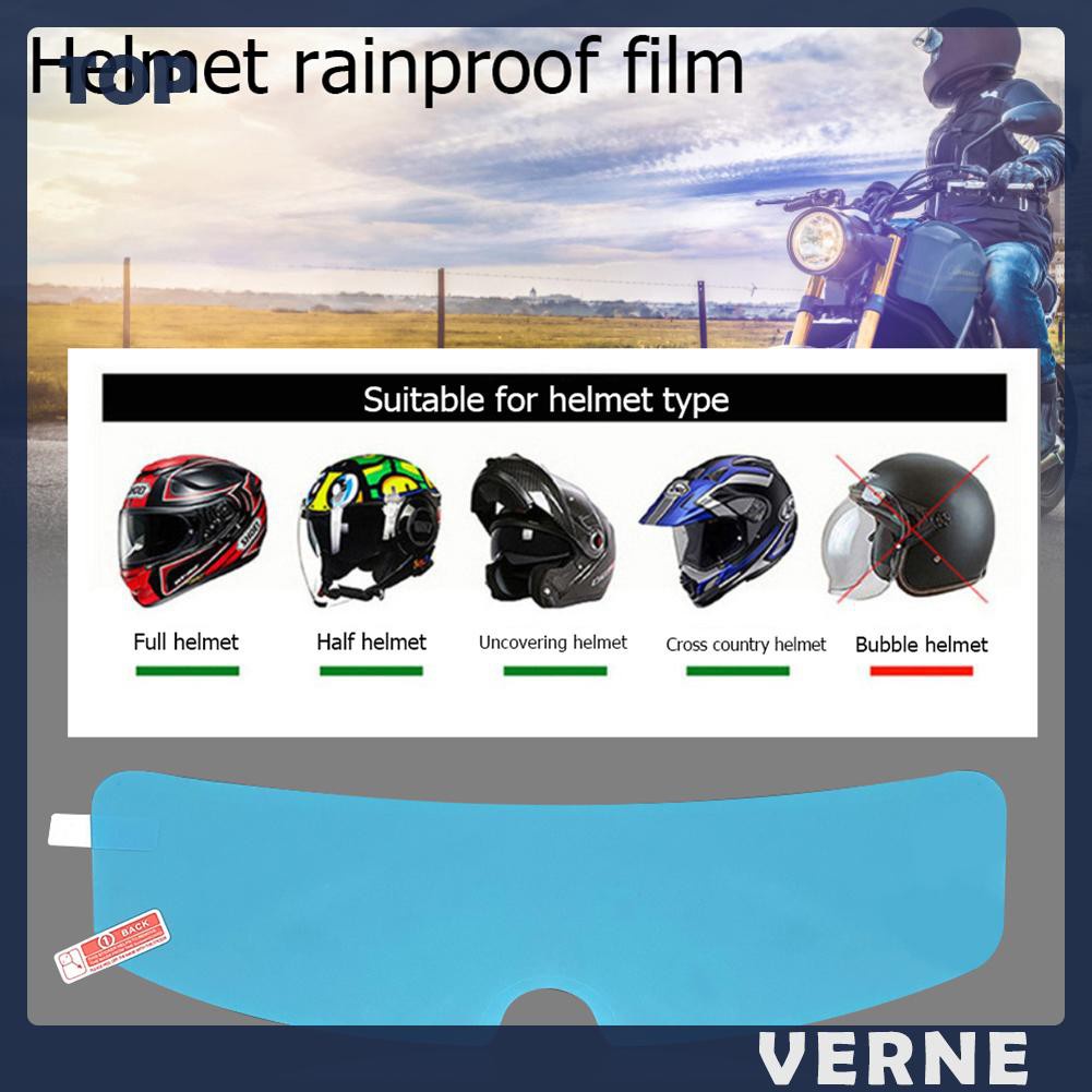 Miếng Phim Nano Phủ Mũ Bảo Hiểm Chống Thấm Nước Chống Mưa Tiện Dụng