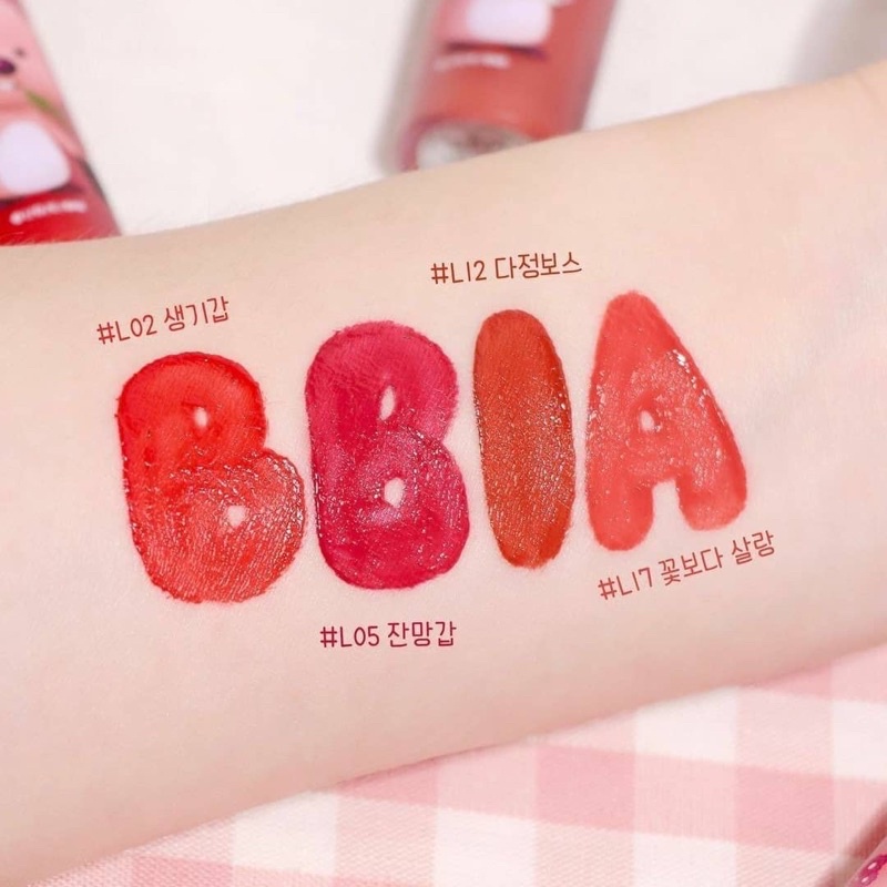 Son kem BBIA x ZANMANG LOOPY Last Velvet Lip Tint Version 6