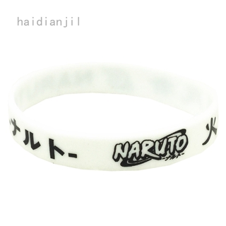 Vòng đeo tay silicon họa tiết hoạt hình anime Naruto độc đáo