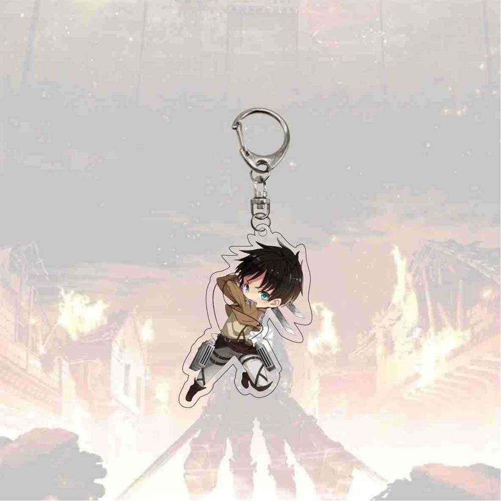 Móc Khóa Hình Nhân Vật Anime Attack On Titan